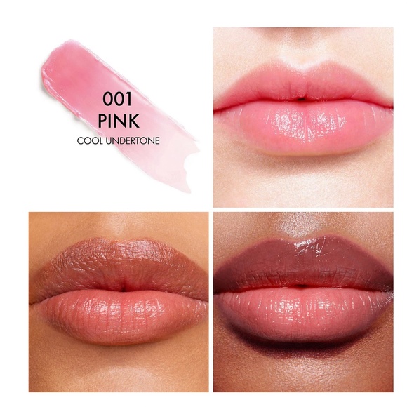 Dior Addict Lip Glow Hydrating Balm 001 Pink Full Size 3.2 g 0.11 fl oz NEW $42 - Picture 3 of 6